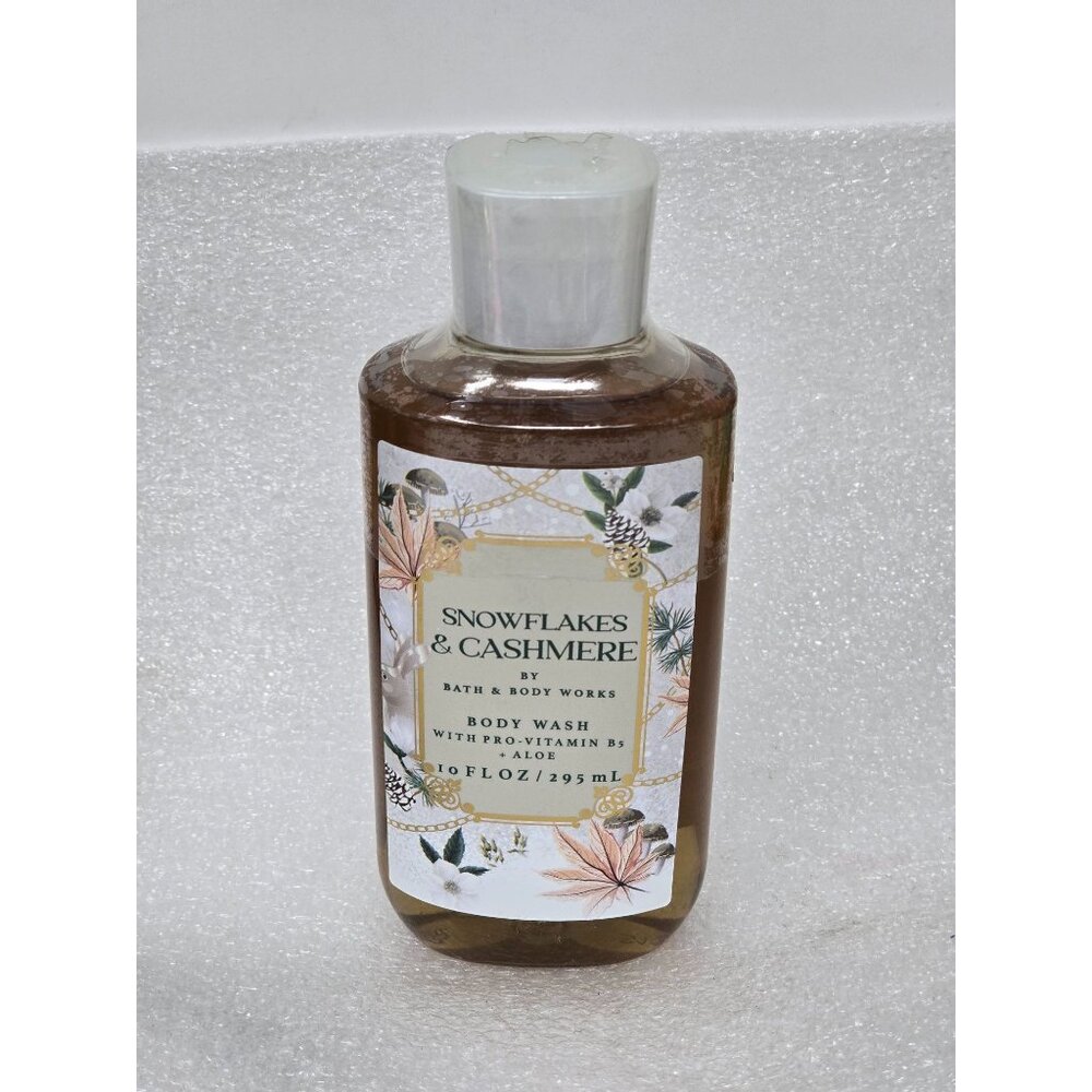 Snowflakes & Cashmere Winter Body Wash Shower Gel Aloe Bath & Body Works
